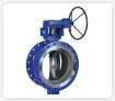 Triple eccentric butterfly valve